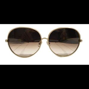 Wildfox Antique Gold Fleur New Sunglasses